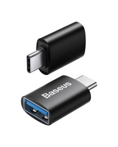 Baseus Ingenuity Series USB Type-C to USB 3.2 Gen 1 Adapter (ZJJQ000001) Black