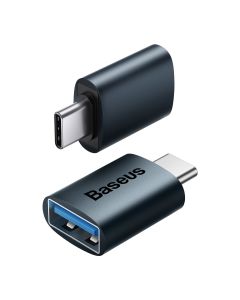 Baseus Ingenuity Series USB Type-C to USB 3.2 Gen 1 Adapter (ZJJQ000003) Blue