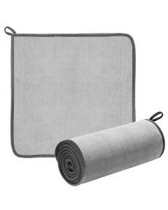 Baseus Microfiber Towel Πανί Μικροϊνών Αυτοκινήτου 2 τεμ. (CRXCMJ-0G) Gray