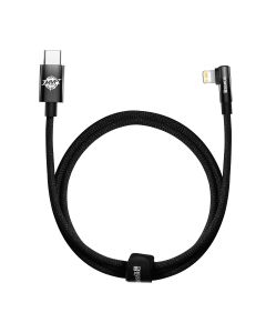 Baseus MVP 2 Elbow Cable 20W Καλώδιο Φόρτισης (CAVP000201) Type-C PD to Lightning 1m Black