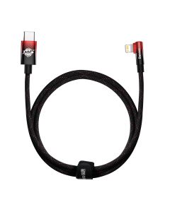 Baseus MVP 2 Elbow Cable 20W Καλώδιο Φόρτισης (CAVP000220) Type-C PD to Lightning 1m Red