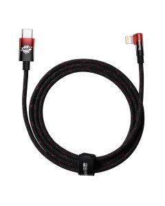 Baseus MVP 2 Elbow Cable 20W Καλώδιο Φόρτισης (CAVP000320) Type-C PD to Lightning 2m Red