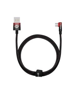 Baseus MVP 2 Elbow Cable 100W 5A Καλώδιο Φόρτισης (CAVP000420) USB to Type-C 1m Red