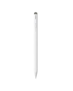 Baseus Smooth Writing 2 Active Stylus Pen with Replaceable Tip - Type C cable (P80015802213-01) Γραφίδα για Apple iPad - White