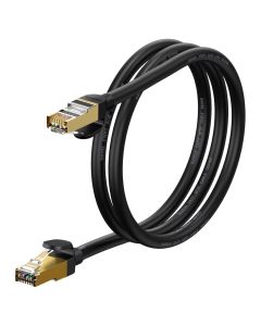 Baseus Seven High Speed RJ45 Network Cable 10Gbps (WKJS010101) Καλώδιο Ethernet 1m Black