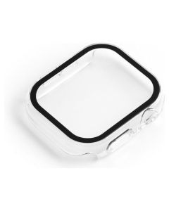 Bestsuit Case with Hybrid Tempered Glass για Apple Watch 7/8/9 45mm - Transparent - MT83900