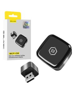 Blavec BCP-03 Wireless CarPlay / Android Auto Adapter USB A / Type-C (CPAABCP03-BWUB) Ασύρματος Αντάπτορας Αυτοκινήτου - Black - MT81918