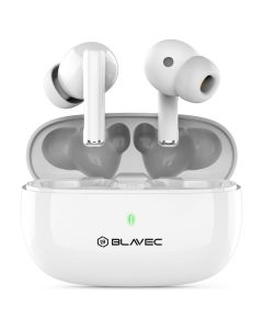 Blavec BW-01 Pure (BW01-W) TWS Wireless Bluetooth Stereo Earbuds - White - MT81359