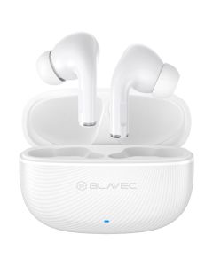 Blavec BW-02 Carbon (BW02-W) TWS Wireless Bluetooth Stereo Earbuds - White - MT83410