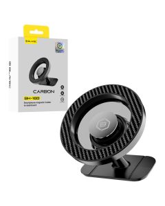 Blavec BH-16B Carbon Magnetic Magsafe Dashboard Car Phone Holder (BH16BC-MDB) Black - MT82811