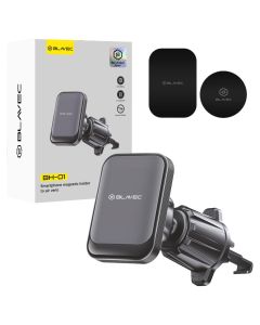 Blavec BH-01 Magnetic Car Air Vent Phone Holder (BH01-MAVB) Black - MT83814