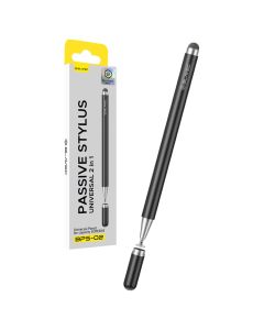 Blavec BPS-02 Passive Stylus Pen Universal 2 in 1 (BPS02-UB) Γραφίδα - Black - MT83422