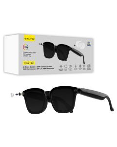 Blavec Smartglasses SG-01 HD Camera, AI, Wi-Fi (SG01-B) Έξυπνα Γυαλιά Black - MT81916