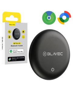 Blavec Tracker GPS Tag BTG-01 Bluetooth Dual for Android / Apple (BTBTG01-B) Μπρελόκ Ανίχνευσης Αντικειμένων - Black - MT84181