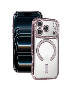 Bling Electro MagSafe Cover Case - Θήκη Pink (iPhone 17 Pro)
