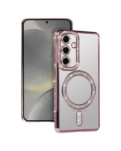 Bling Electro MagSafe Cover Case - Θήκη Pink (Samsung Galaxy S25)