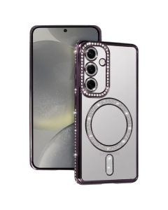 Bling Electro MagSafe Cover Case - Θήκη Purple (Samsung Galaxy S25)