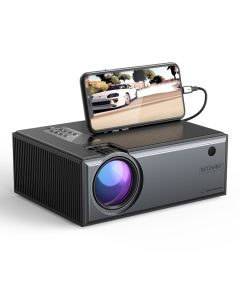 BlitzWolf BW-VP1 Pro Home Cinema Projector with Remote Control / Phone Mirroring Προβολέας - Black