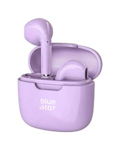 Blue Star FI7 TWS Wireless Bluetooth Stereo Earbuds - Purple - MT78434