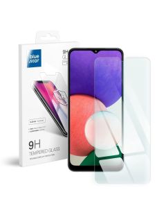 Blue Star Αντιχαρακτικό Γυάλινο Προστατευτικό 9Η Tempered Glass Screen Prοtector (Samsung Galaxy A22 4G) - MT62608
