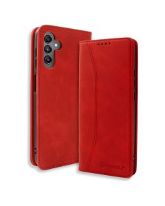Bodycell Book Case Pu Leather Samsung A16 5G Red - MD02588