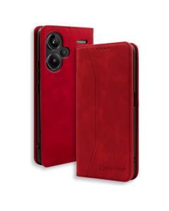 Bodycell Book Case Pu Leather Xiaomi Note 13 Pro Plus 5G Red - MD02022