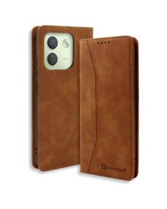 Bodycell Book Case Pu Leather Xiaomi Note 17 Pro Max 5G Brown - MD03468