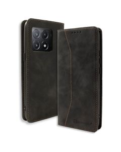 Bodycell Book Case Pu Leather Xiaomi Poco X6 Pro 5G Black - MD02145