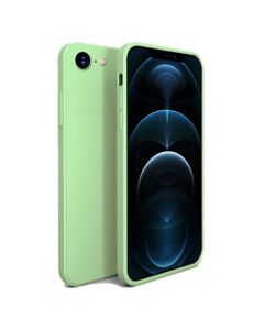 Bodycell Square Liquid Silicone Case - Light Green (iPhone 7 / 8 / SE 2020 / 2022)
