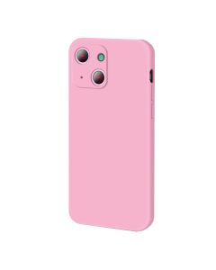 Bodycell Square Liquid Silicone Case - Pink (iPhone 13)