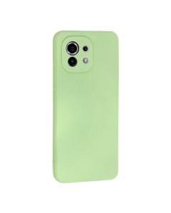Bodycell Square Liquid Silicone Case - Light Green (Xiaomi Mi 11)