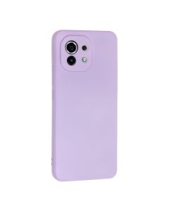 Bodycell Square Liquid Silicone Case - Light Violet (Xiaomi Mi 11)