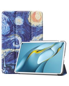 Tri-Fold Book Case με δυνατότητα Stand - Starry Night (Huawei MatePad Pro 10.8)