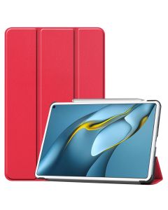 Tri-Fold Book Case με δυνατότητα Stand - Red (Huawei MatePad Pro 10.8)