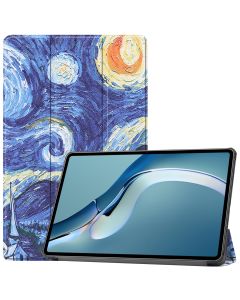 Tri-Fold Book Case με δυνατότητα Stand - Starry Night (Huawei MatePad Pro 12.6 2021)