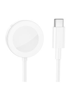 Borofone BQ13C Wireless Induction Charger for Apple Watch 1.2m - White