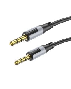 Borofone BL19 Creator Cable Audio Jack 3.5mm to Jack 3.5mm Καλώδιο 1m - Black - MT76363