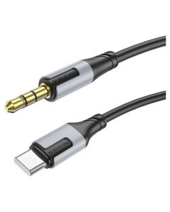 Borofone BL19 Creator Cable Audio Jack 3.5mm to Type C Καλώδιο 1m - Black