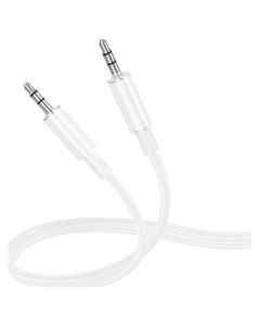 Borofone BL21 Lemon Cable Audio Jack 3.5mm to Jack 3.5mm Καλώδιο 1m - White