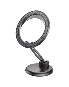 Borofone BH114 Star Metal Ring Magnetic Dashboard Car Holder Βάση Στήριξης MagSafe - Black