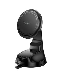 Borofone BH136 Parker MagSafe Dashboard Car Holder Βάση Στήριξης με Βεντούζα για Ταμπλό Αυτοκινήτου - Black