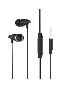 Borofone BM25 Sound Edge In-Ear Earphones Hands Free Ακουστικά Black