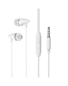 Borofone BM25 Sound Edge In-Ear Earphones Hands Free Ακουστικά White