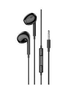 Borofone BM80 Max Gorgeous Earphones Handsfree Ακουστικά - Black