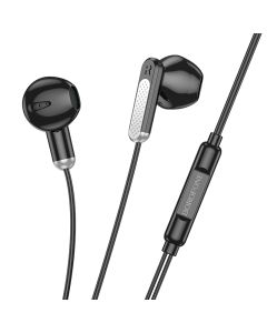 Borofone BM89 Surpass Earphones Handsfree Ακουστικά - Black