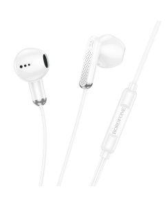 Borofone BM89 Surpass Earphones Handsfree Ακουστικά - White