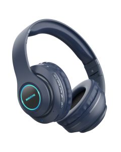 Borofone BO17 Foldable Wireless Headphones Ασύρματα Ακουστικά Bluetooth - Navy