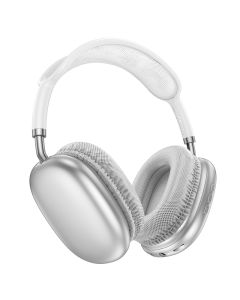 Borofone BO22 Plus Elegant Wireless Headphones Ασύρματα Ακουστικά Bluetooth - Silver