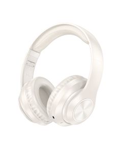 Borofone BO24 Gratified Wireless Headphones Ασύρματα Ακουστικά Bluetooth - White