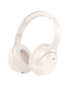 Borofone BO26 Delightful Wireless Headphones Ασύρματα Ακουστικά Bluetooth - White